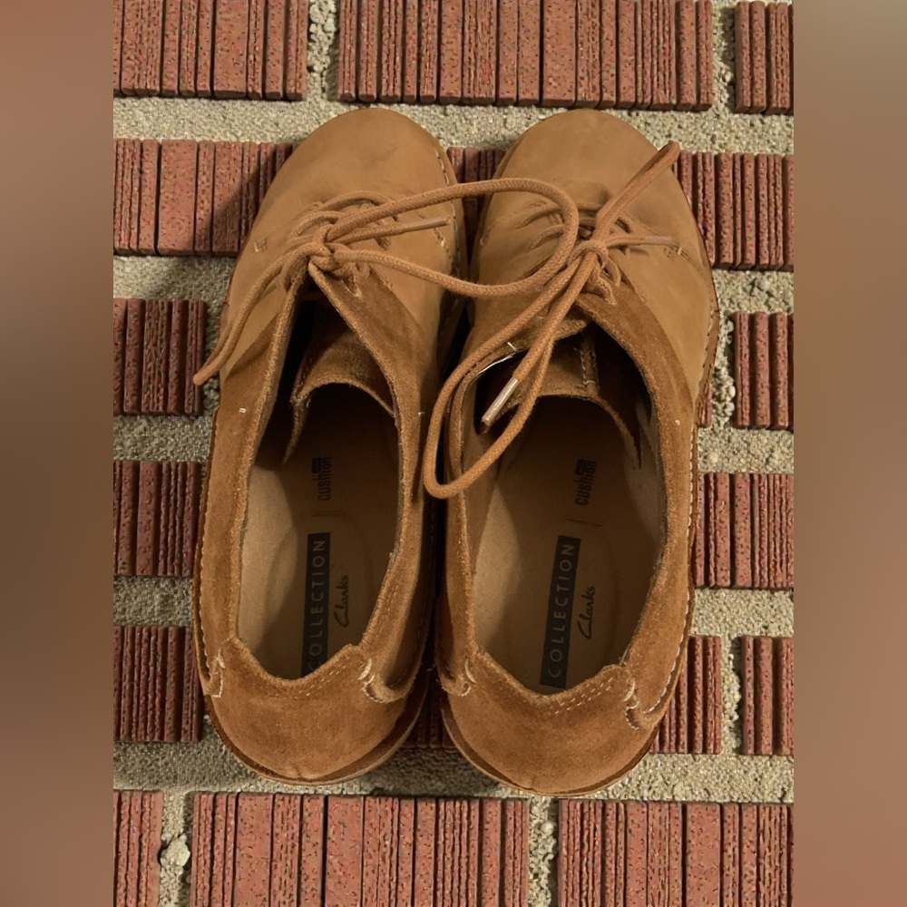 Clarks Artisan Women's Tamitha Daisy Oxford Leather Lace-Up Shoes Size 12